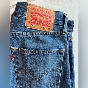 Levi's Classic Denim Jeans with Red Tab
